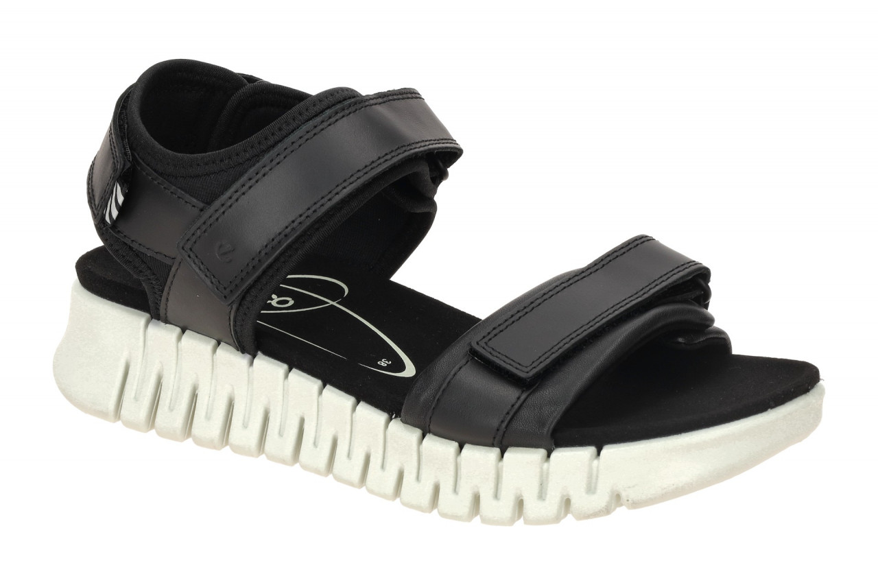 Ecco GRUUV SOL 21310301001 schwarz - Sandalette f?r Damen