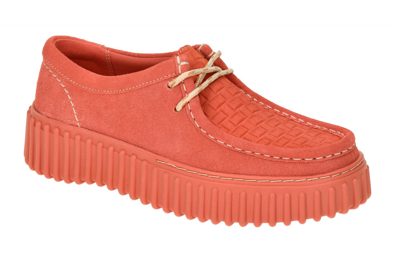 Clarks TORHILL BEE 26181187 4 rot - bequeme Halbschuhe f?r Damen