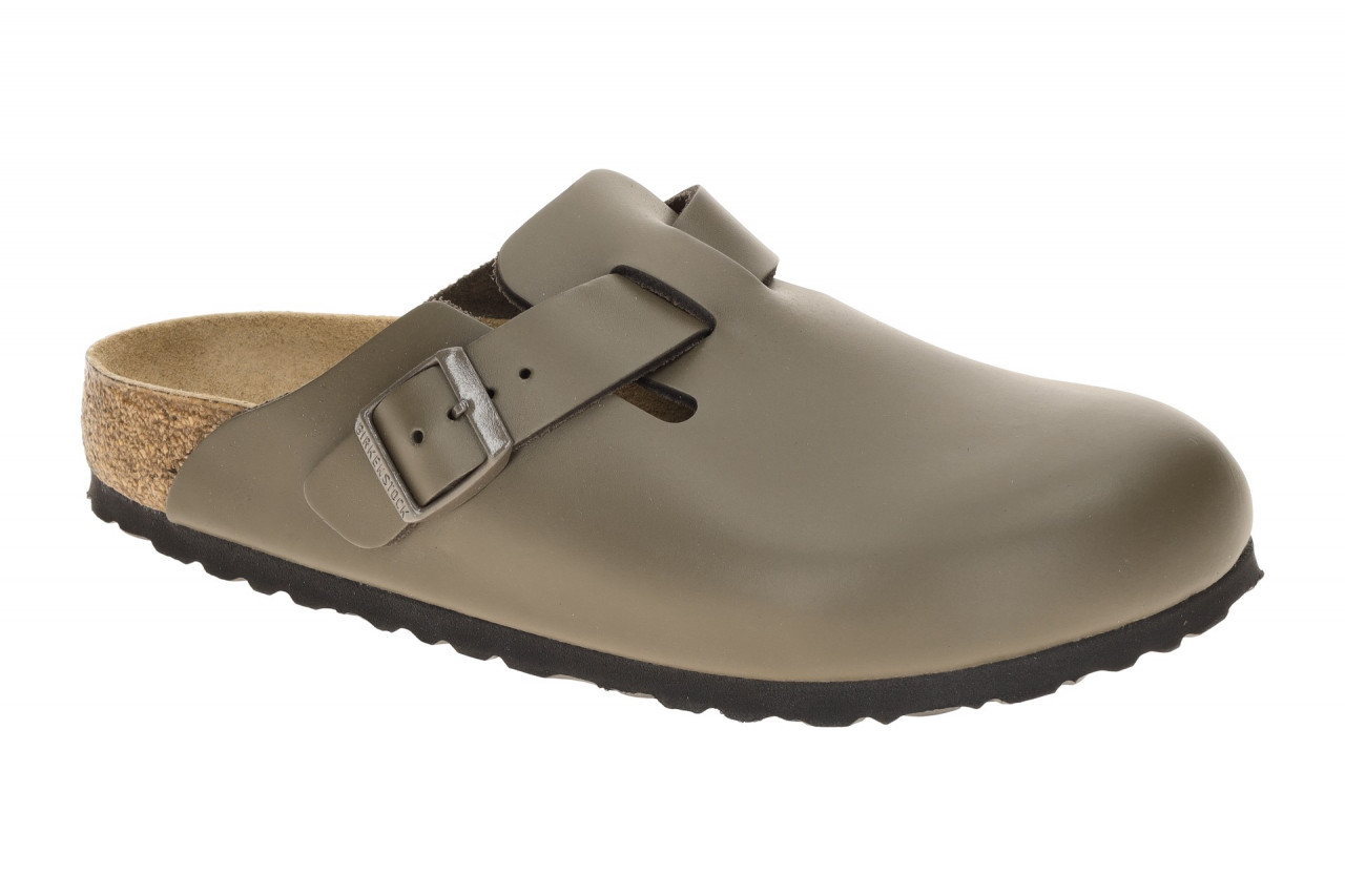 Birkenstock BOSTON BS 1029156 grau - bequeme Pantolette f?r Damen