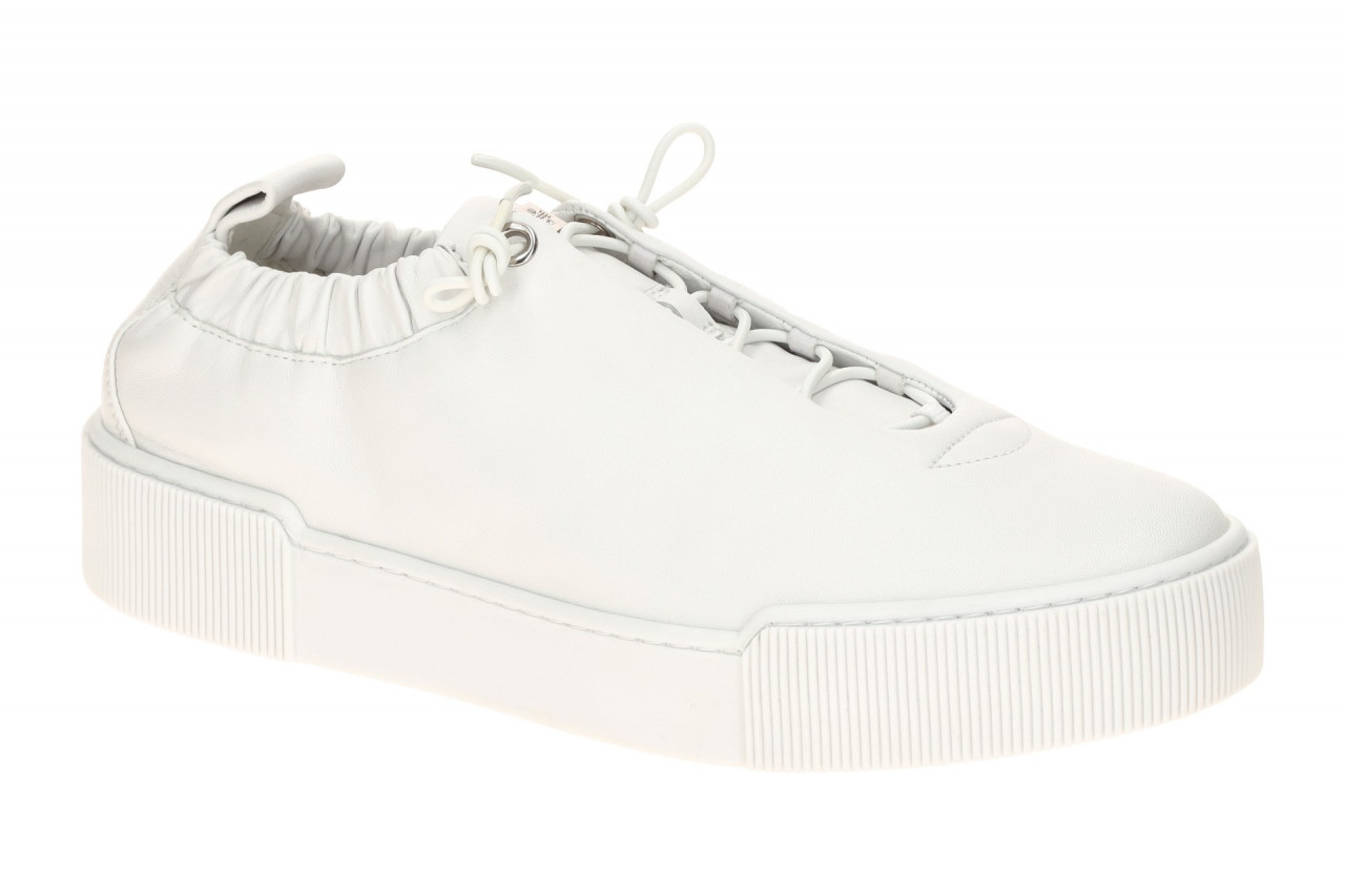 H?gl 3610 0200 PURE Damenschuhe Slipper Wei? Echtleder Gummisohle