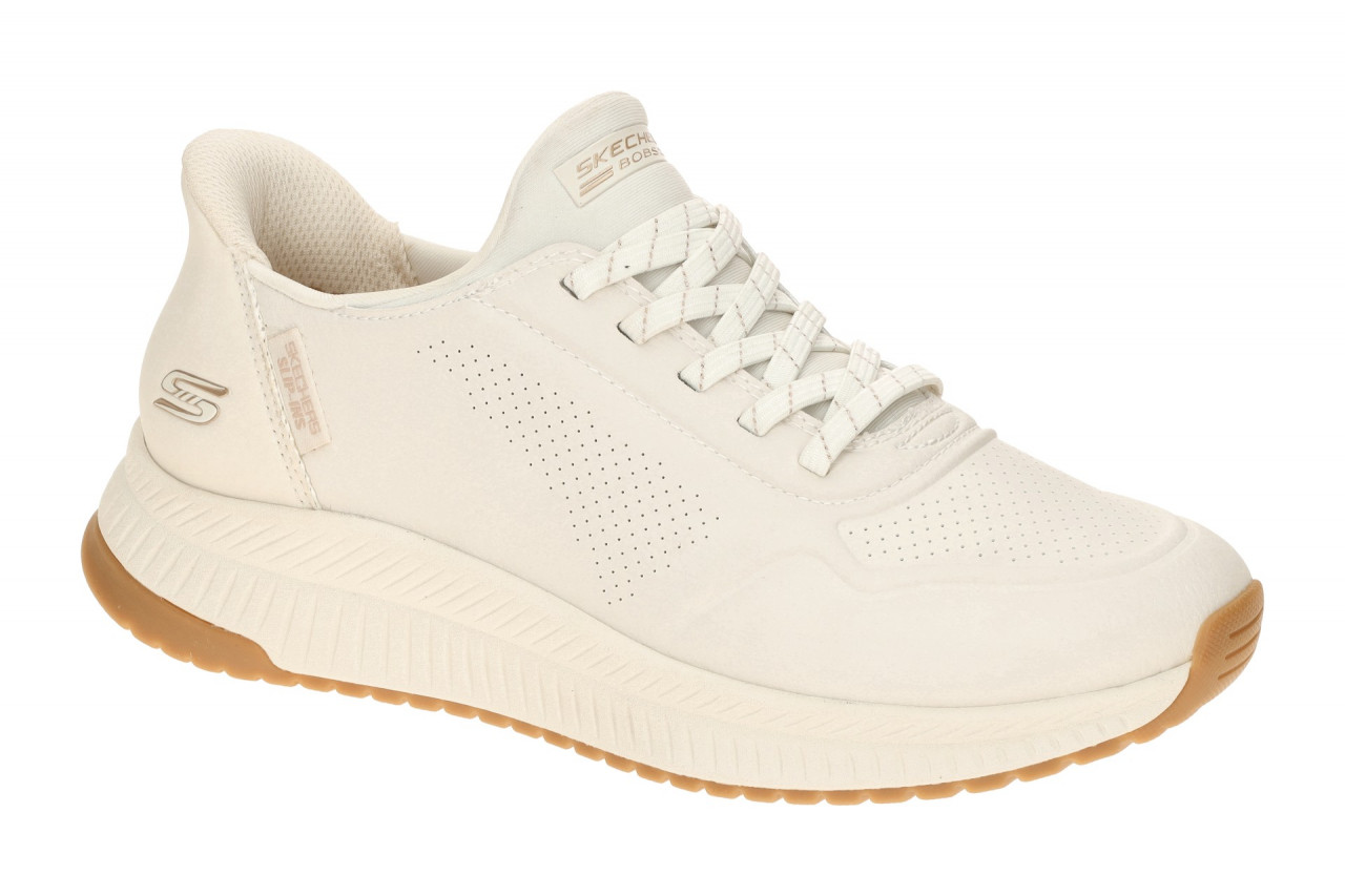 Skechers BOBS SQUAD 4 117740 WHT offwhite - Sneakers f?r Damen