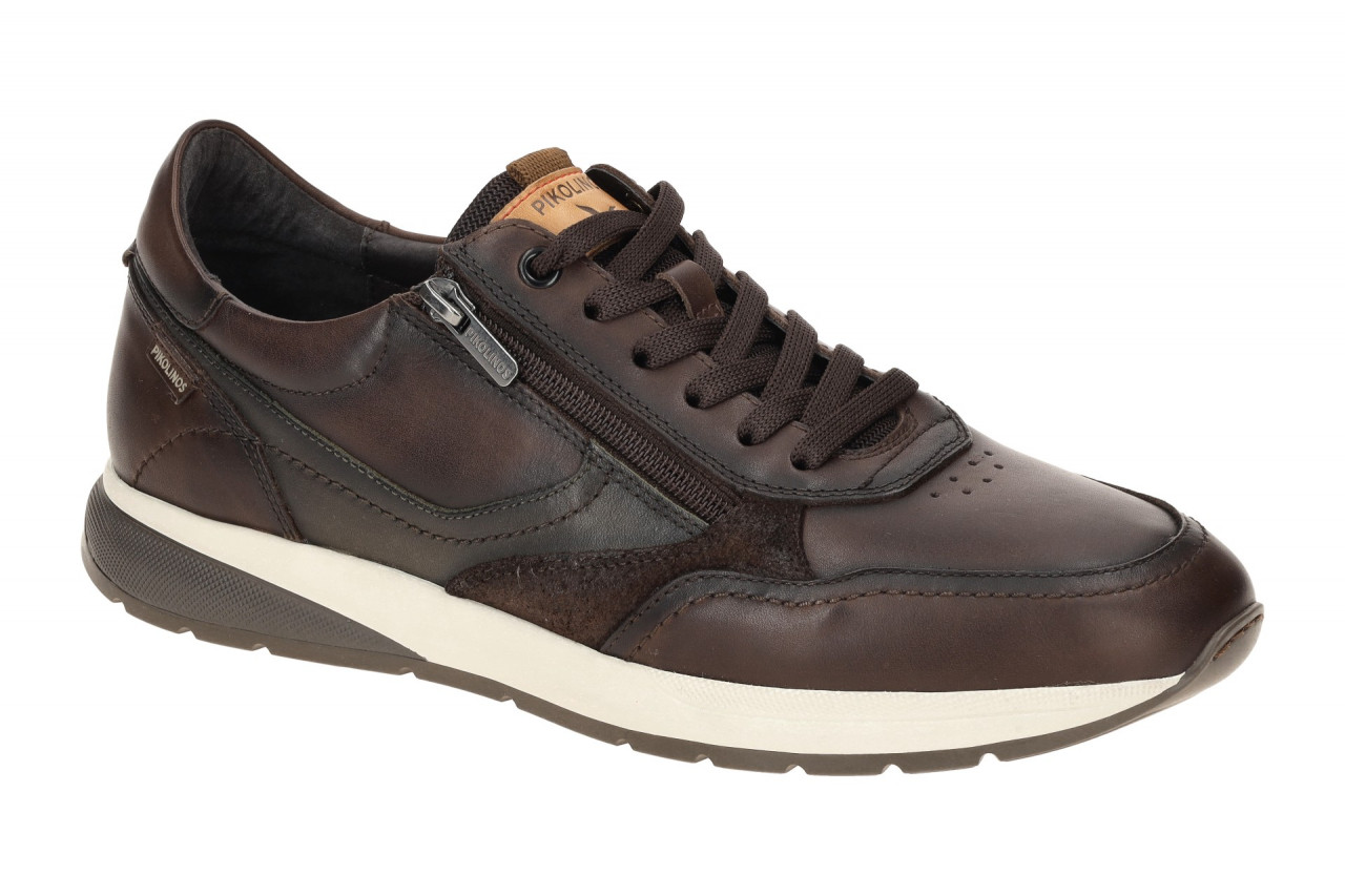 Pikolinos M2B-6398C1 olmo GETAFE Herrenschuhe in dunkelbraun, bequeme Schn?r ...