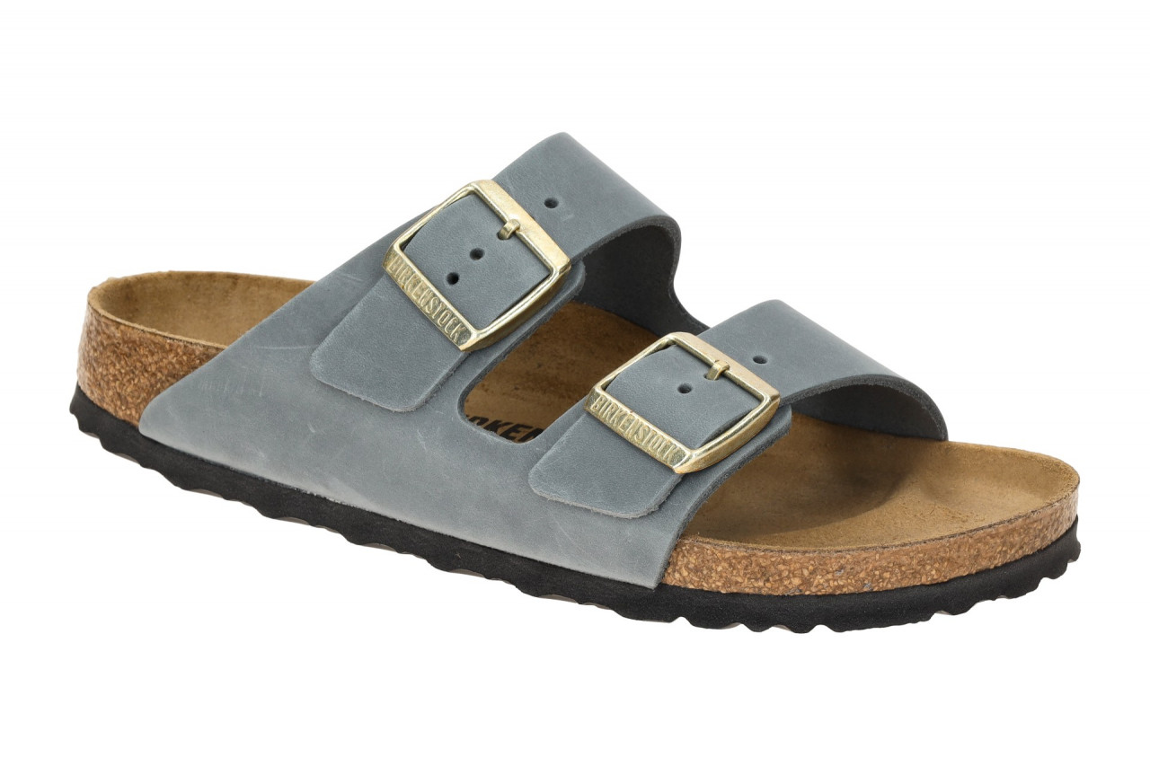 Birkenstock ARIZONA BS 1029253 grau - Pantolette f?r Damen