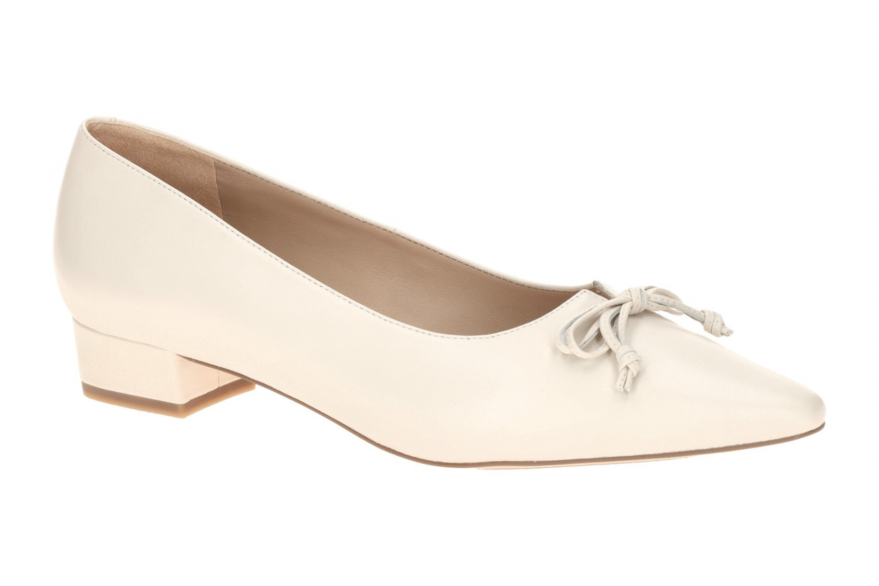 Peter Kaiser Damenschuhe Pumps Modell 9-72241-44 Wei? Echtleder 2,5cm Absatz
