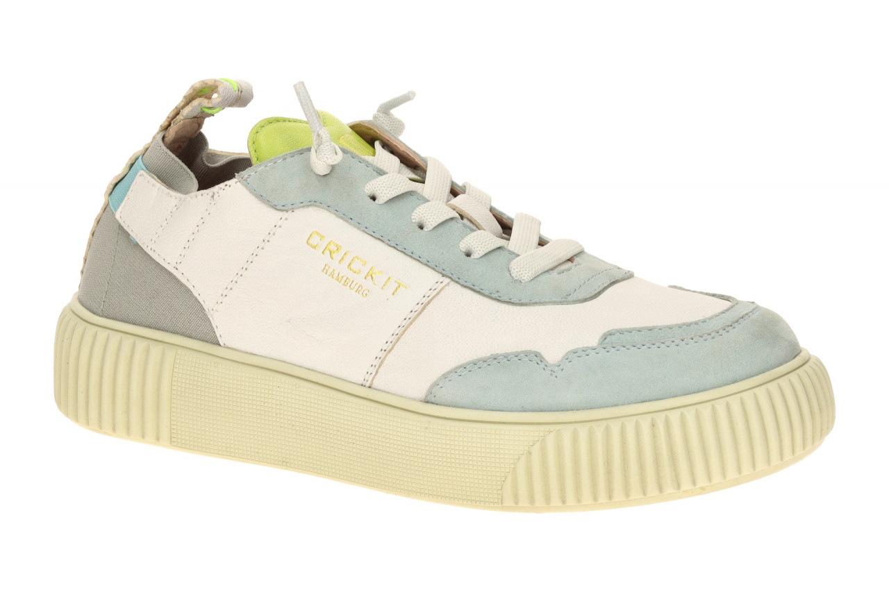 CRICKIT Damenschuhe Maura019 68478 Oakli in hellblau/wei? - Ultra leicht, chr...
