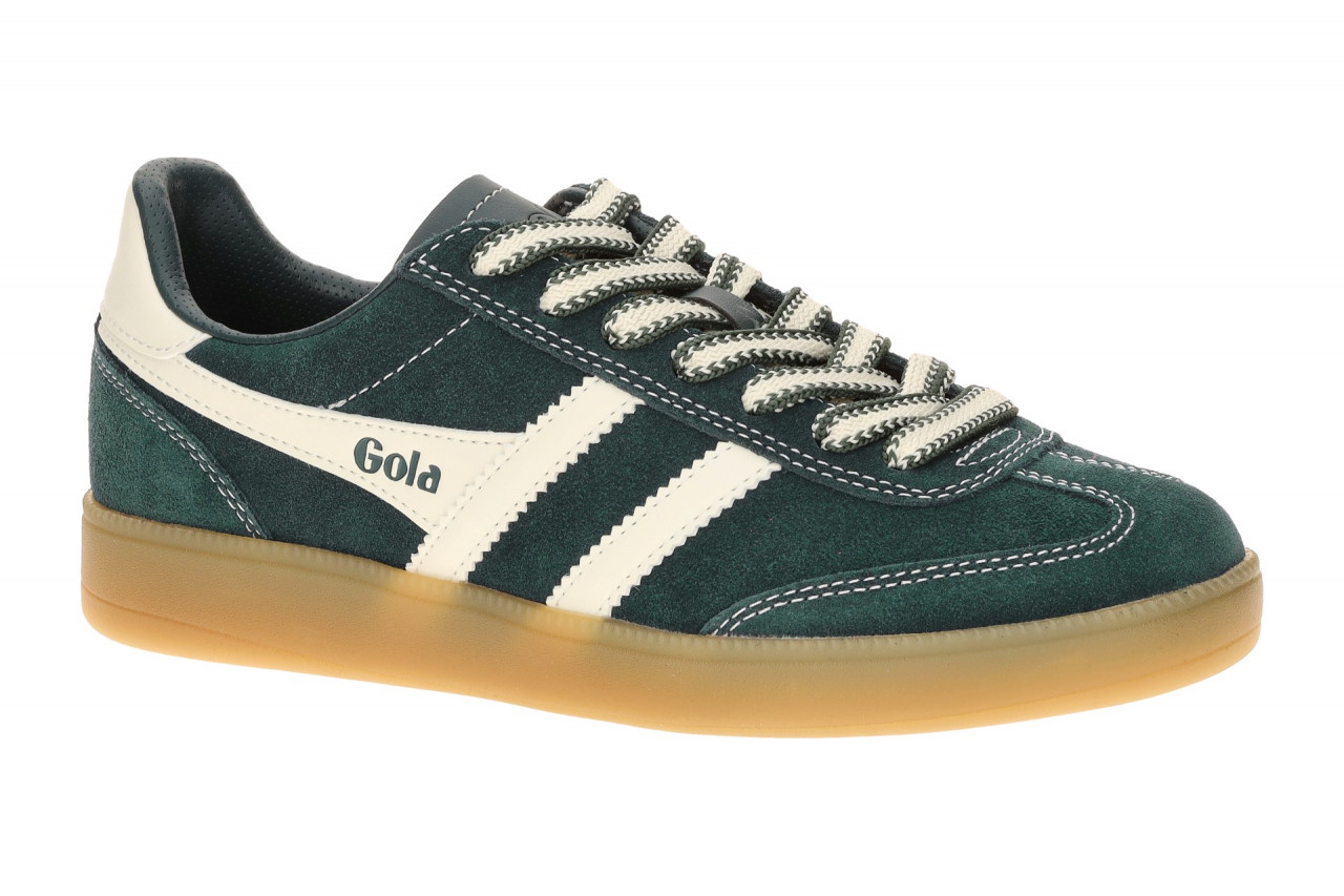 Gola CLB921EW Viper 78 Damen Sneaker blau-gr?n Velourleder Mix Gummi Sohle