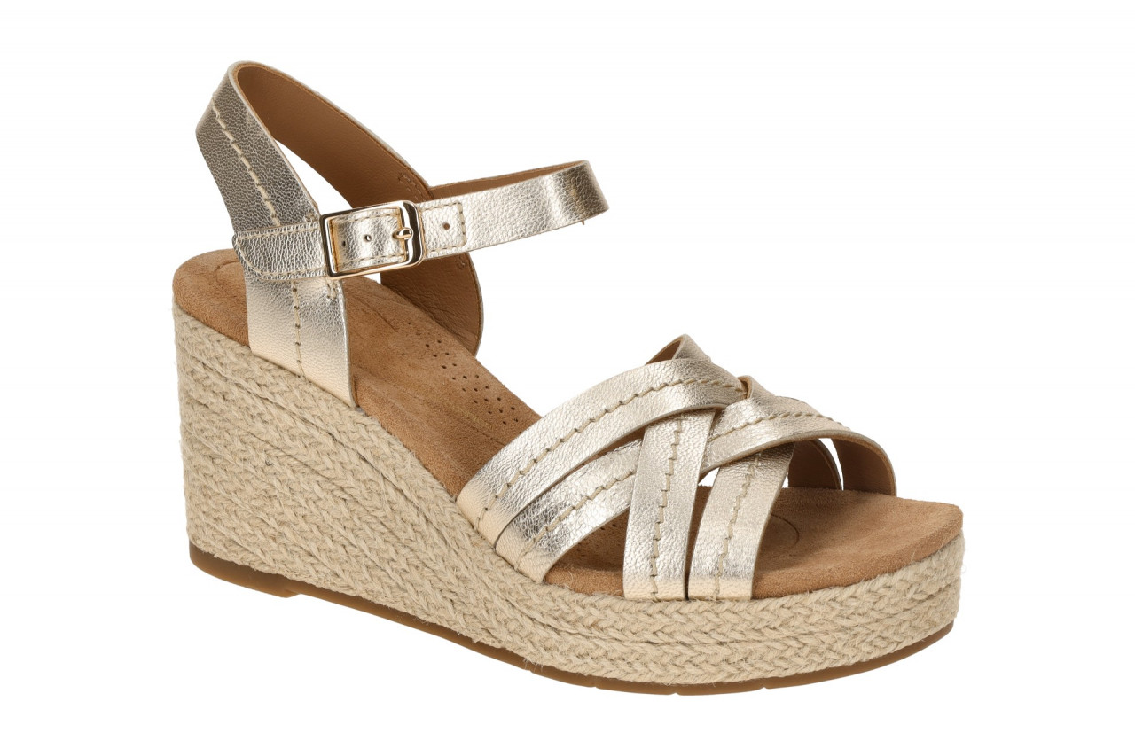Clarks SABINA STRAP 26181463 4 gold - Sandalette f?r Damen