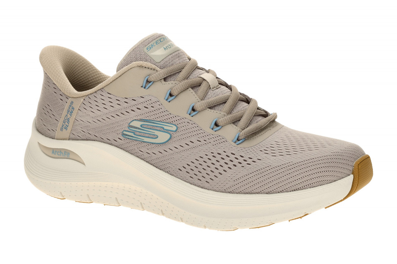 Skechers 232712 TPBL ARCH FIT 2.0 - LESTUR Sneaker Herren taupe/blue Hands Fr...