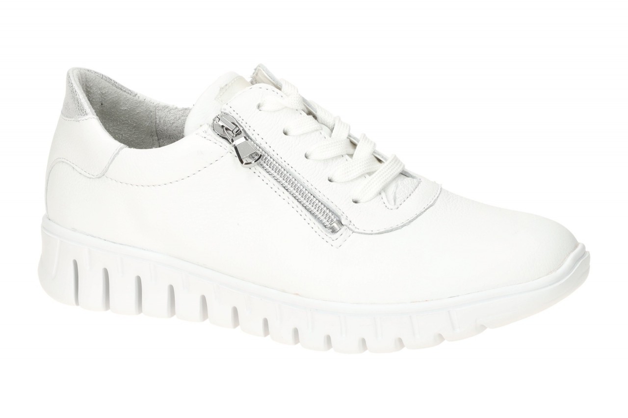 Waldl?ufer 916001 H-BIRDY Damenschuhe wei? silber TR Synthetik flexibel