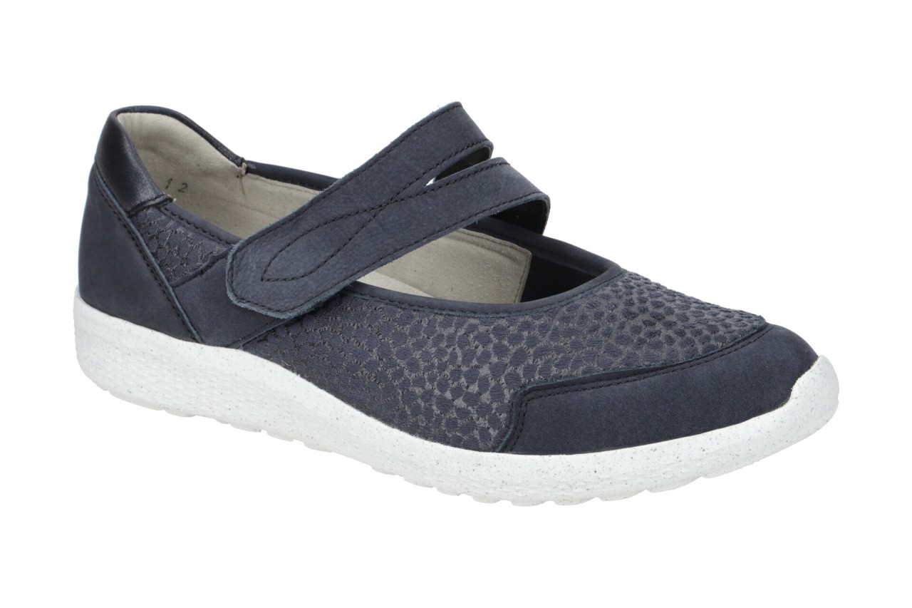 Waldl?ufer 634K31 K-IRA Damenschuhe Ballerina Marine OrthoTritt EVA Sohle