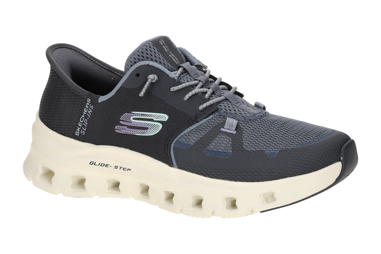 Skechers 150420 NVY Damen Slip-On Sneaker blau navy Air Cooled Memory Foam