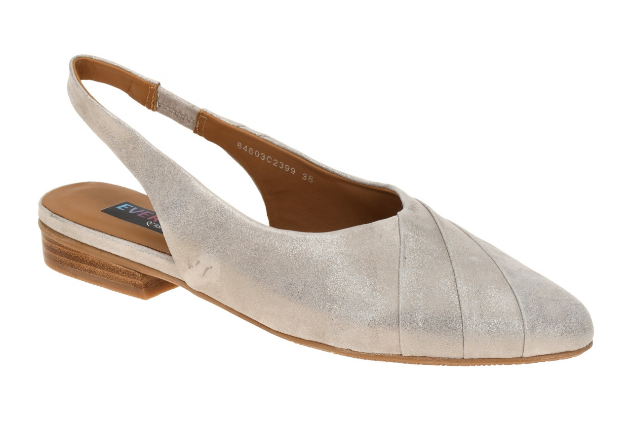 Everybody BRUNILDE 84603C2399 DR700 grau - Sling Pumps f?r Damen