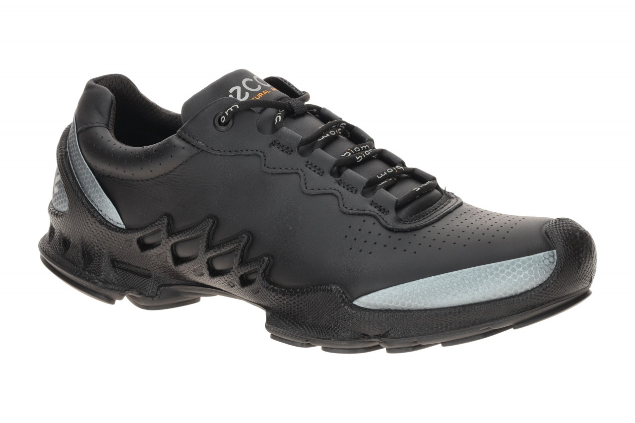 Ecco 802874 BIOM AEX - MEN LOW CUT Herren Sportschuhe Schwarz/Silber