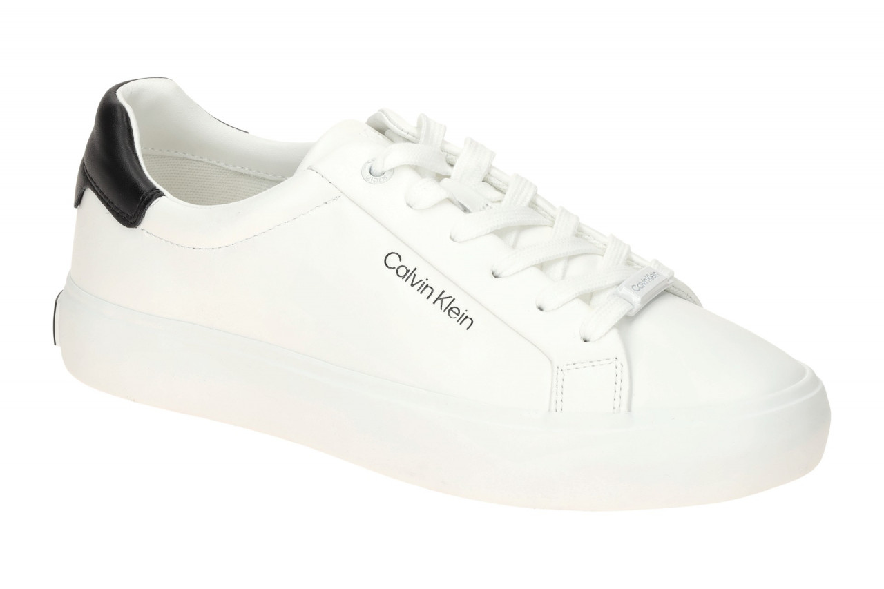 Calvin Klein VULC LACE UP HW01681 0K4 wei? - sportliche Halbschuhe f?r Damen
