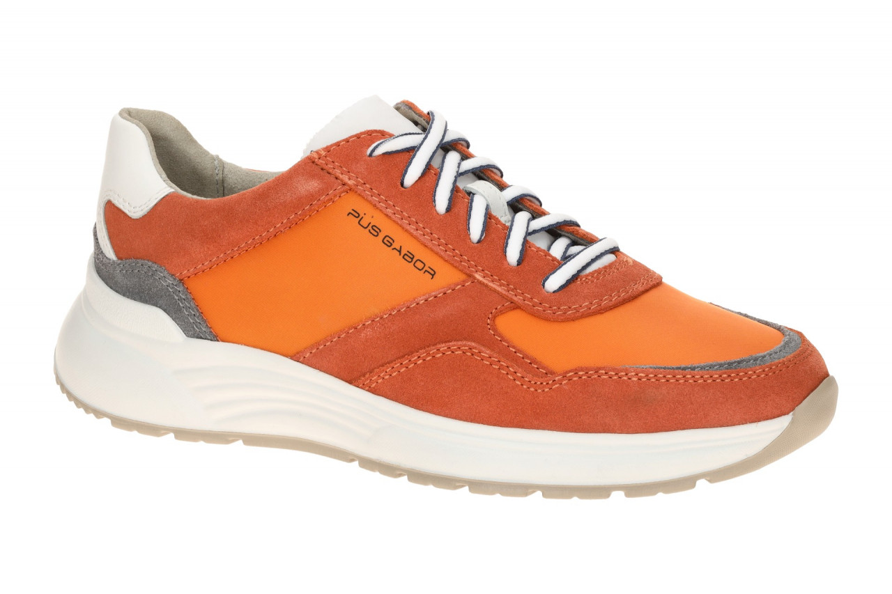 Pius Gabor 1079.11 Herren-Schn?rschuhe Rot Mango/Ash/White - Ultra-Leicht-Schuhe
