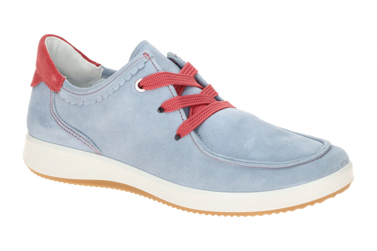 ara 12-23918 14 ROMA Damenschuhe Schn?r-Halbschuhe Mokassin H-Extra Weit Blau...