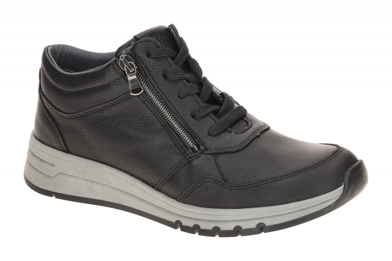 Waldl?ufer 957702 H-APRIL Damenschuhe Schwarz Bequeme Halbschuhe