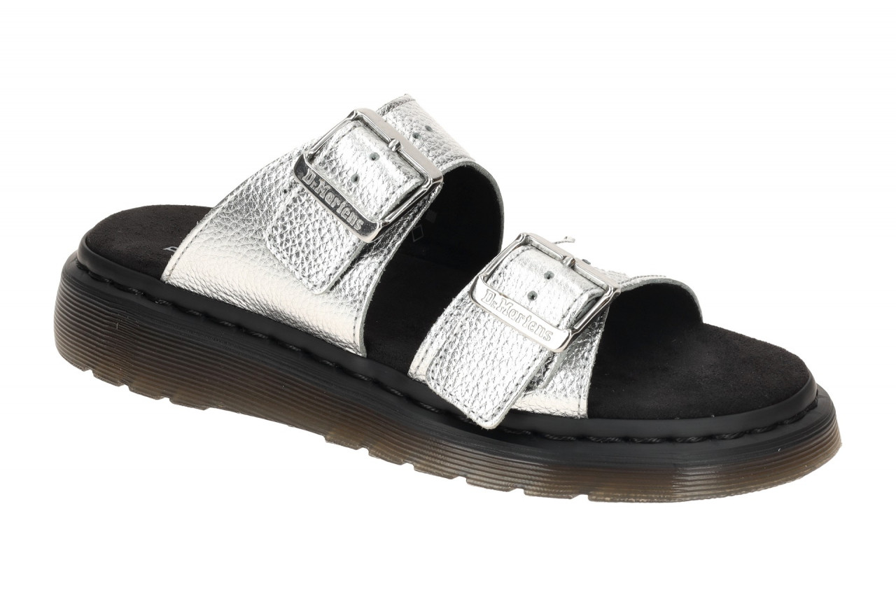 Dr. Martens JOSEF 41776020 silber - Pantolette f?r Damen