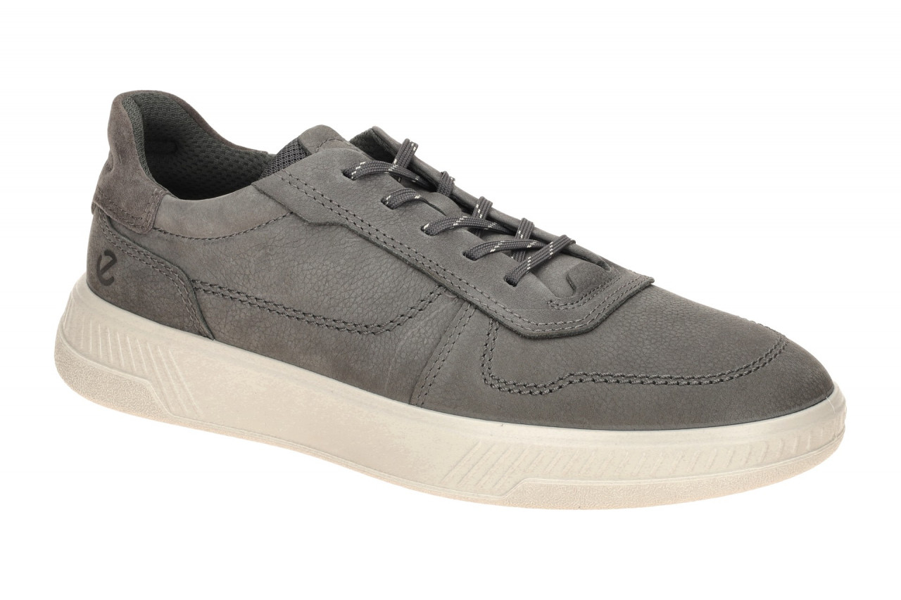 Ecco 55162450869 MOVE Men Lace Up Oxford Grau Magnet Herrenschuhe Flexibel Le...