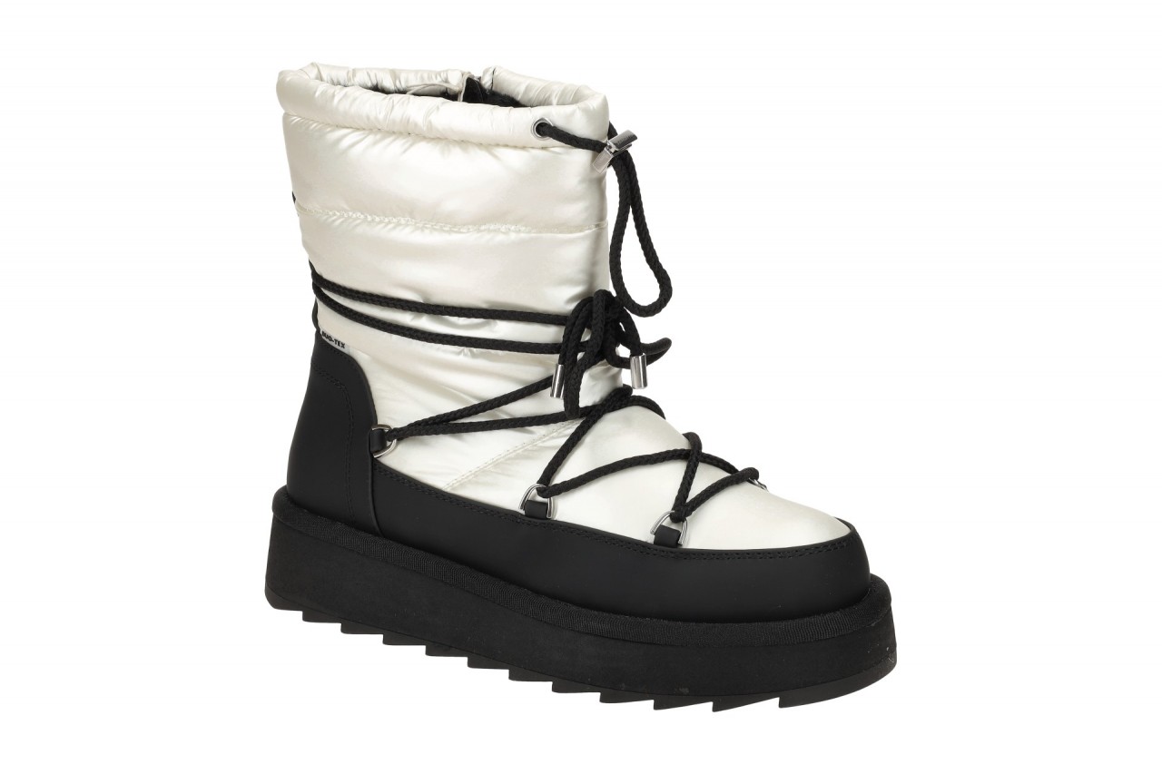 Tamaris Winter Stiefel Warmfutter schwarz wei? DUOtex 1-26836