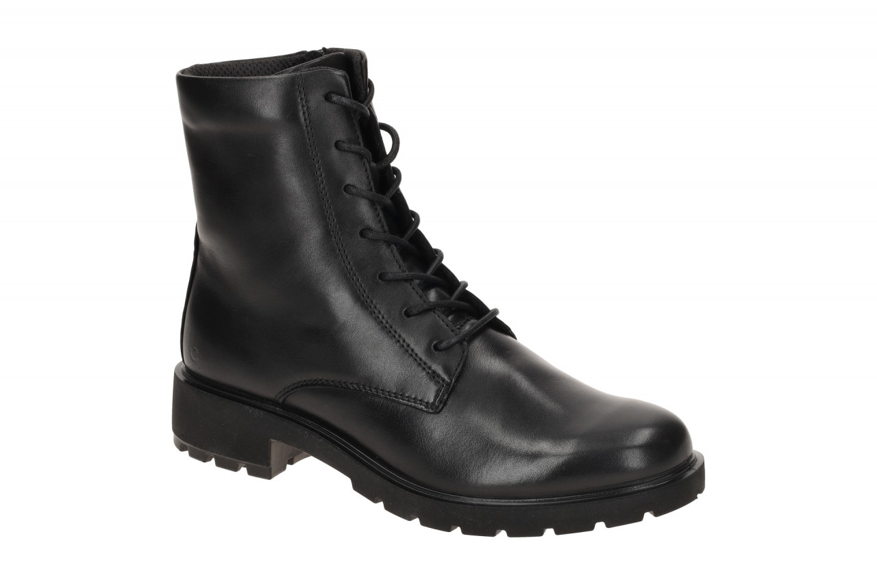 Ecco 23130301001 Metropole Vienna Damen Stiefeletten Schwarz - Black, Echtled...