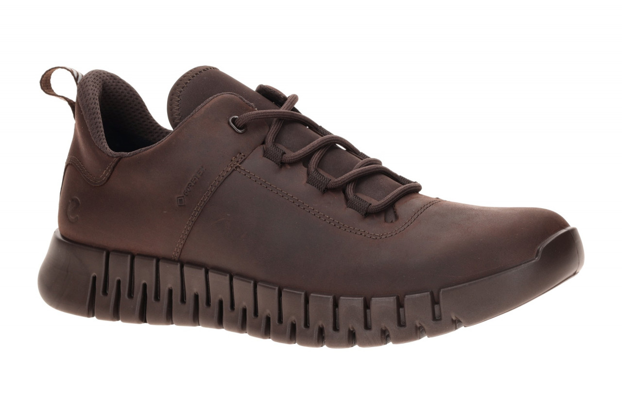 Ecco 52522402178 Gruuv Men's GTX Herren Sneaker Braun Mocha wasserdicht & atm...