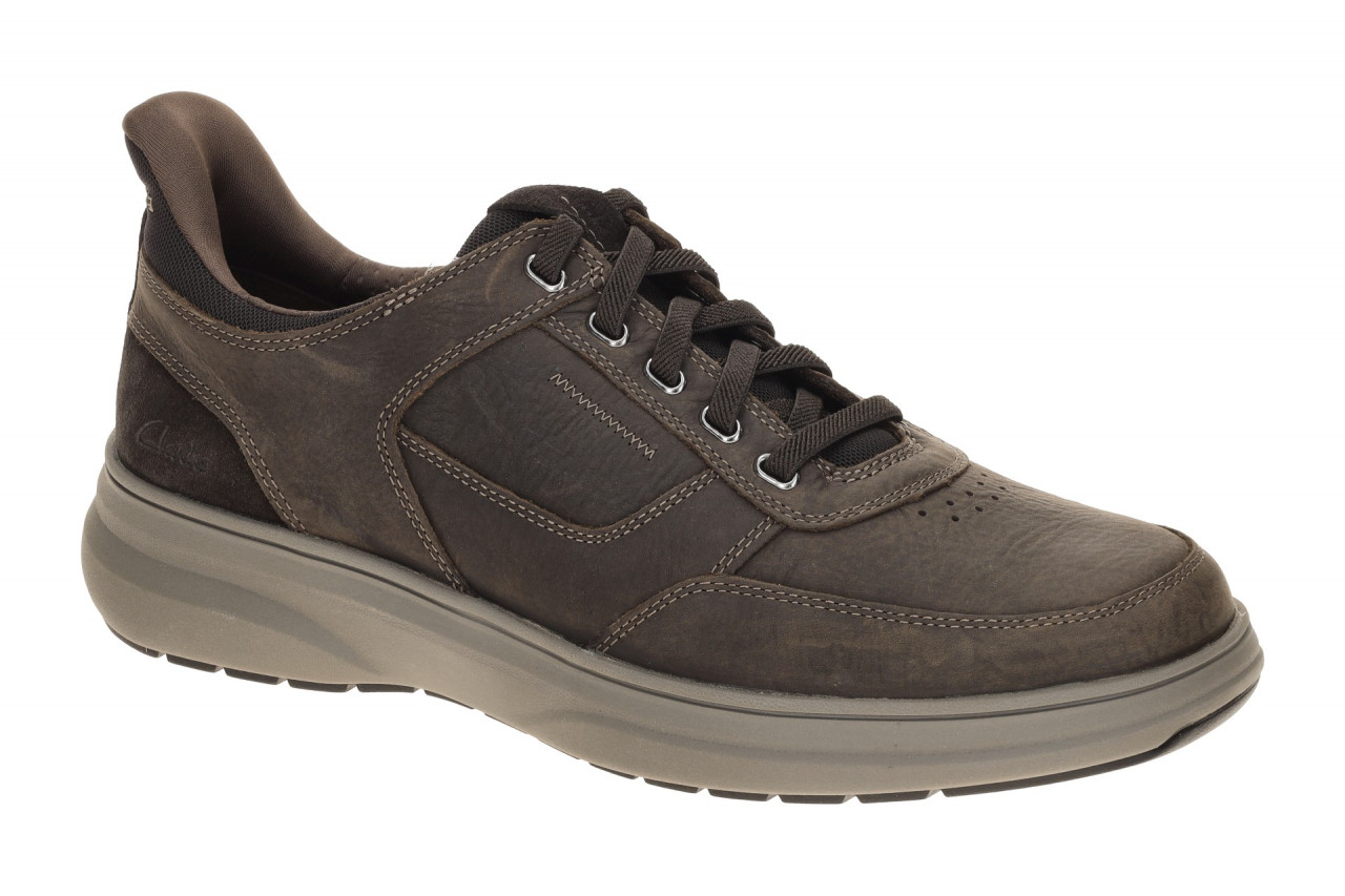 Clarks 26184416 7 MULLAN EASY Herren Slipper dark brown - bequem, leicht mit ...