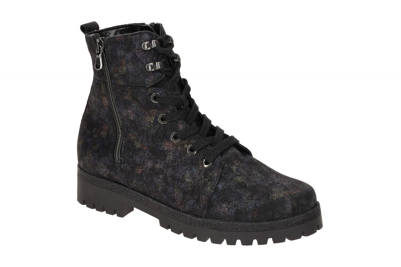 Waldl?ufer Stiefeletten 338813 Hanako schwarz multi bequem & flexibel