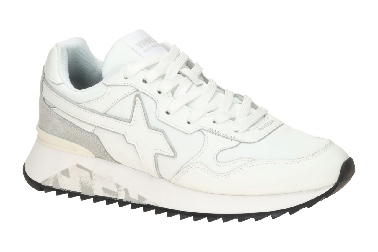 W6YZ 2015185_Yak Herren Sneakers wei? - white, Soft Textil Innenfutter & Sohle