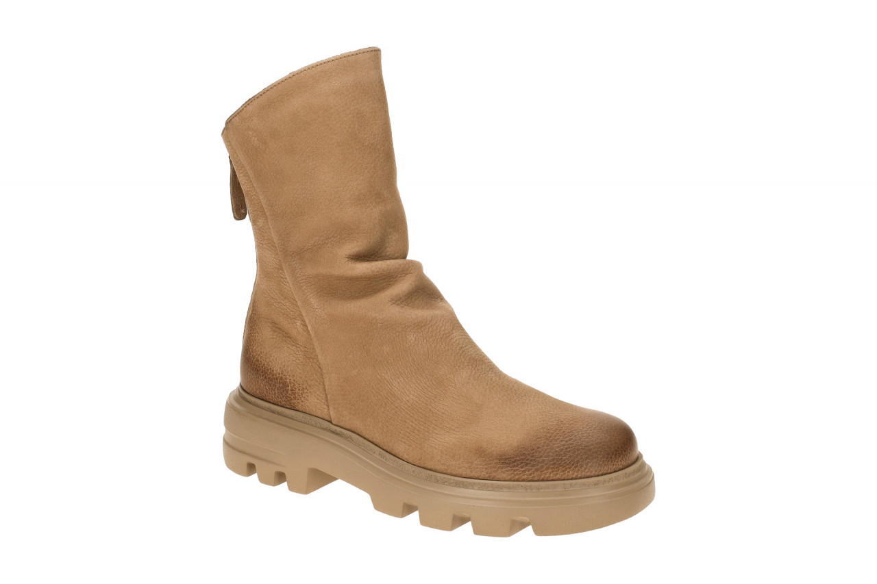 Paul Green Stiefeletten Modell 8253-000 PG 8253 Braun Tan Echtleder Profilsoh...