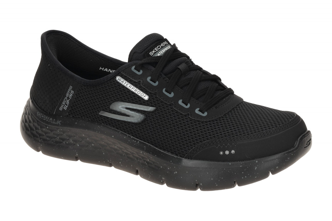 Skechers GO WALK FLEX 124846 BBK schwarz - sportliche Halbschuhe f?r Damen