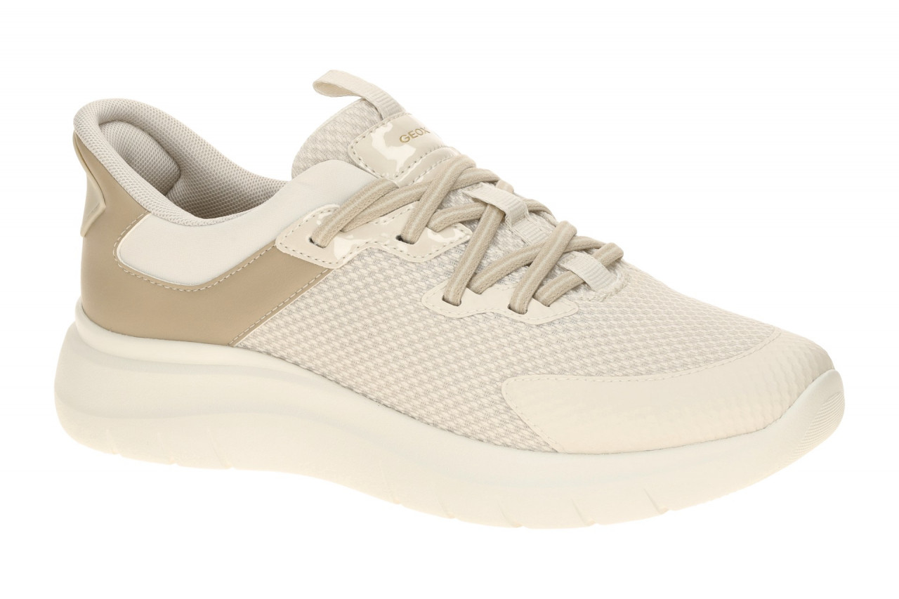 Geox PLUMMERY PLUS D670JB 01402 C1S5K beige - sportliche Slipper f?r Damen