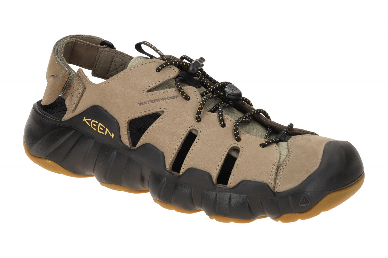 Keen 1030723 Hyperport_Fish_M Herren Sandale Braun Brindle/Oak Buff Wander Tr...