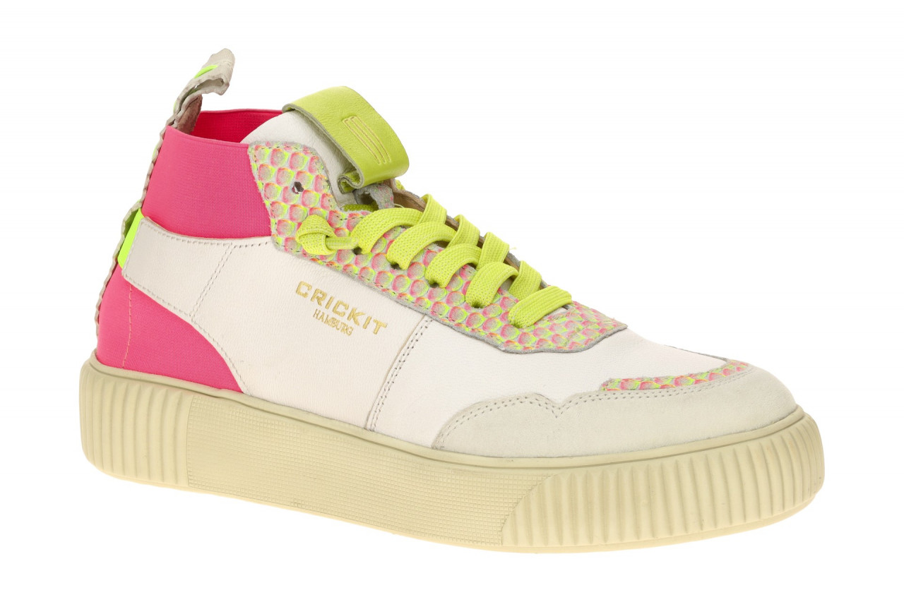 CRICKIT Rebeka Maura019 69822 Damenschuhe wei?/pink Sneaker - Ultra leicht & ...