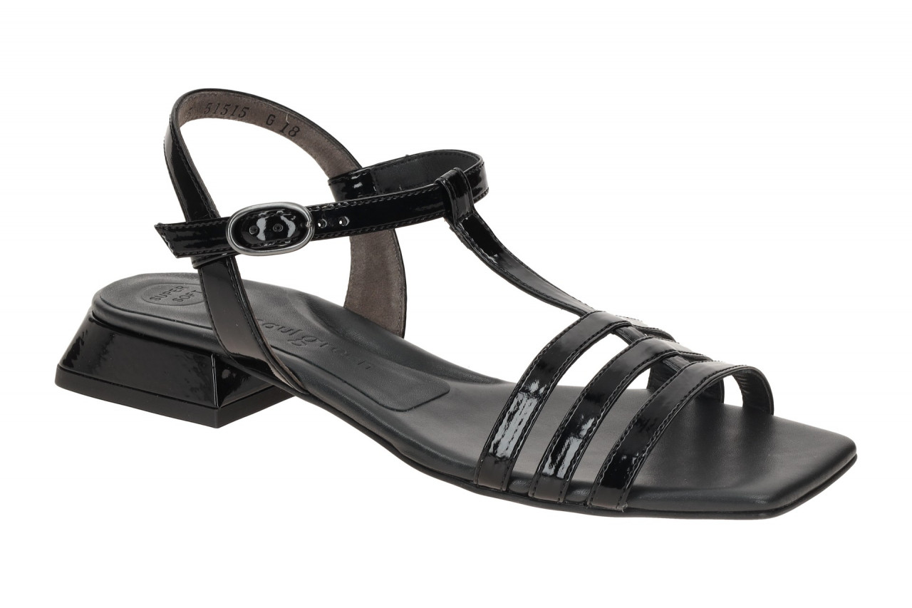 Paul Green 6150-02 schwarz - Riemchen Sandale f?r Damen