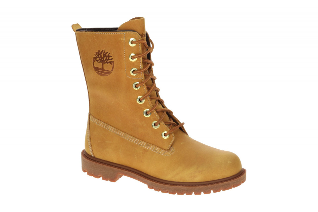 Timberland TIMBERLAND PREMIUM 8 INCH LACE WP 0A43MX EN1 gelb - bequeme Stiefe...
