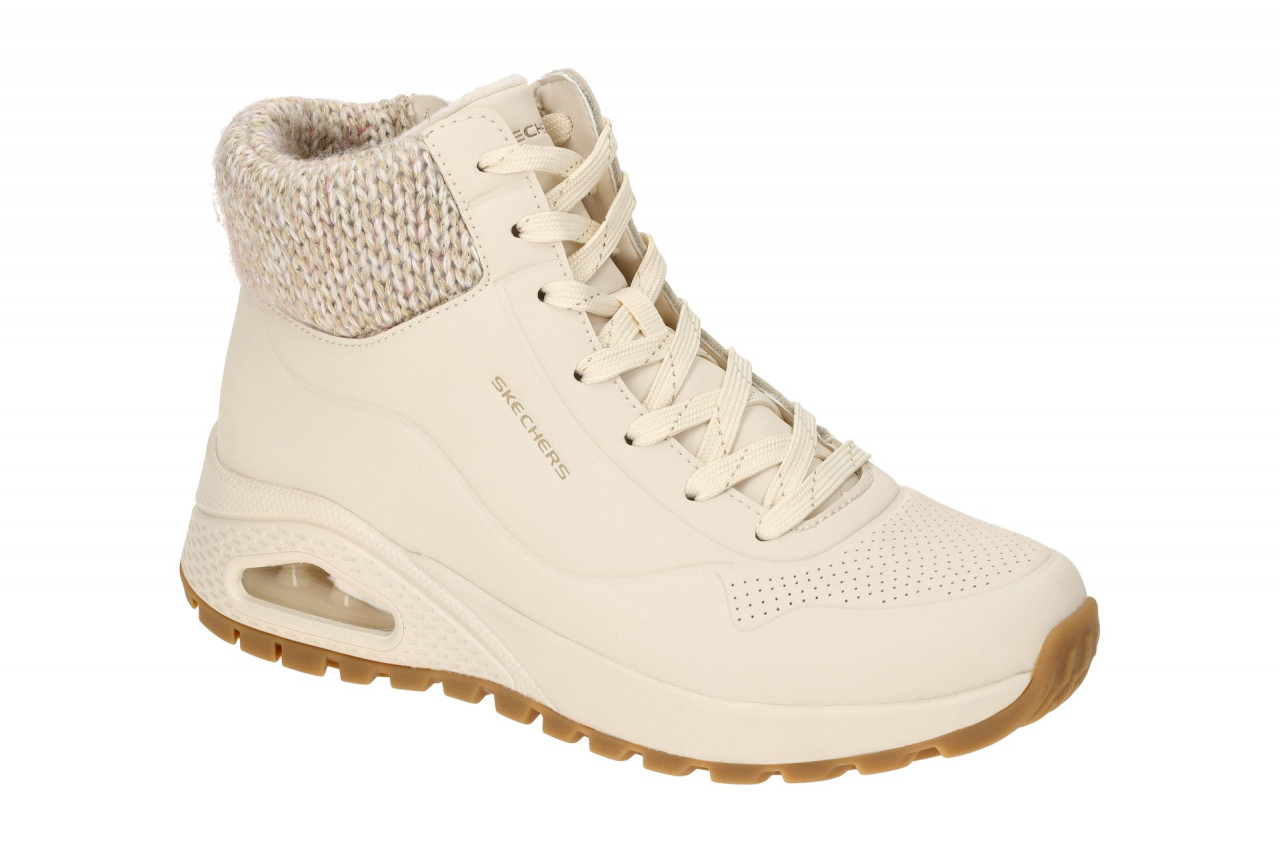 Skechers UNO 167988 NAT beige - Mid Cut Sneakers f?r Damen
