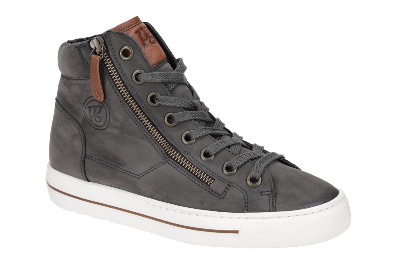Paul Green 4024-010 dunkel-grau - sportliche Stiefelette f?r Damen
