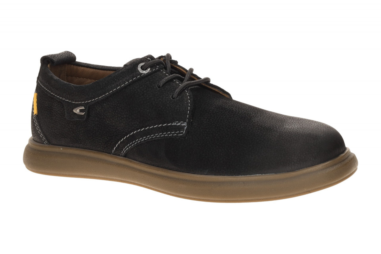 camel active Herrenschuhe CRAWL 56CWH01-350100 Schwarz Nubukleder bequeme Hal...