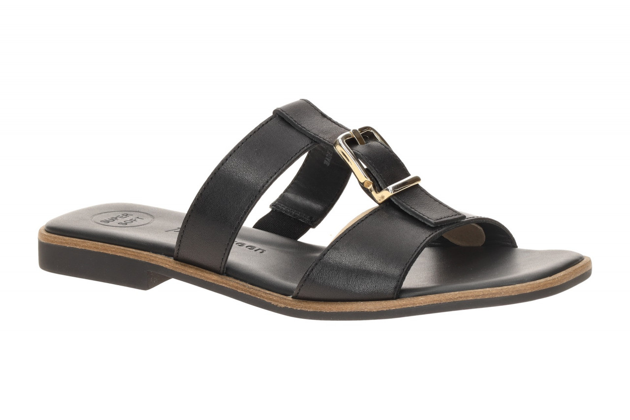 Paul Green 6188-009 schwarz - elegante Pantolette f?r Damen
