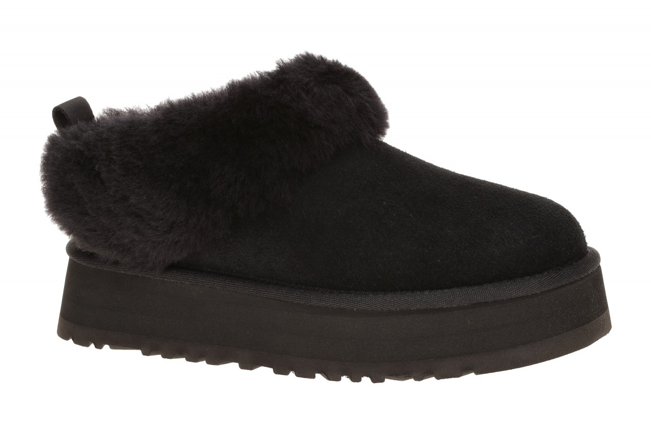 UGG 1171393 BLK TAZZELLE Damen Slipper in Schwarz mit Lammfell-Futter