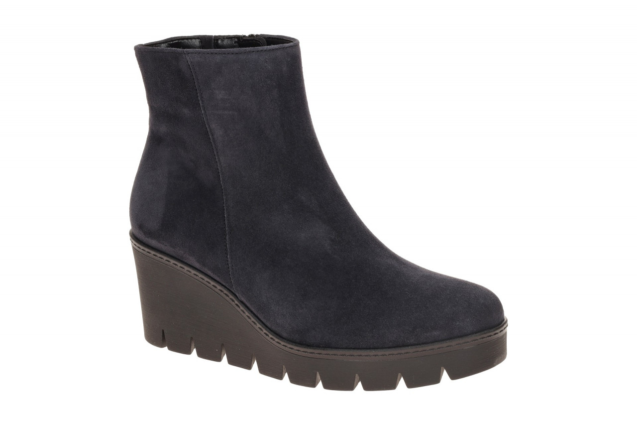Gabor 74.780.16 blau - Stiefeletten f?r Damen