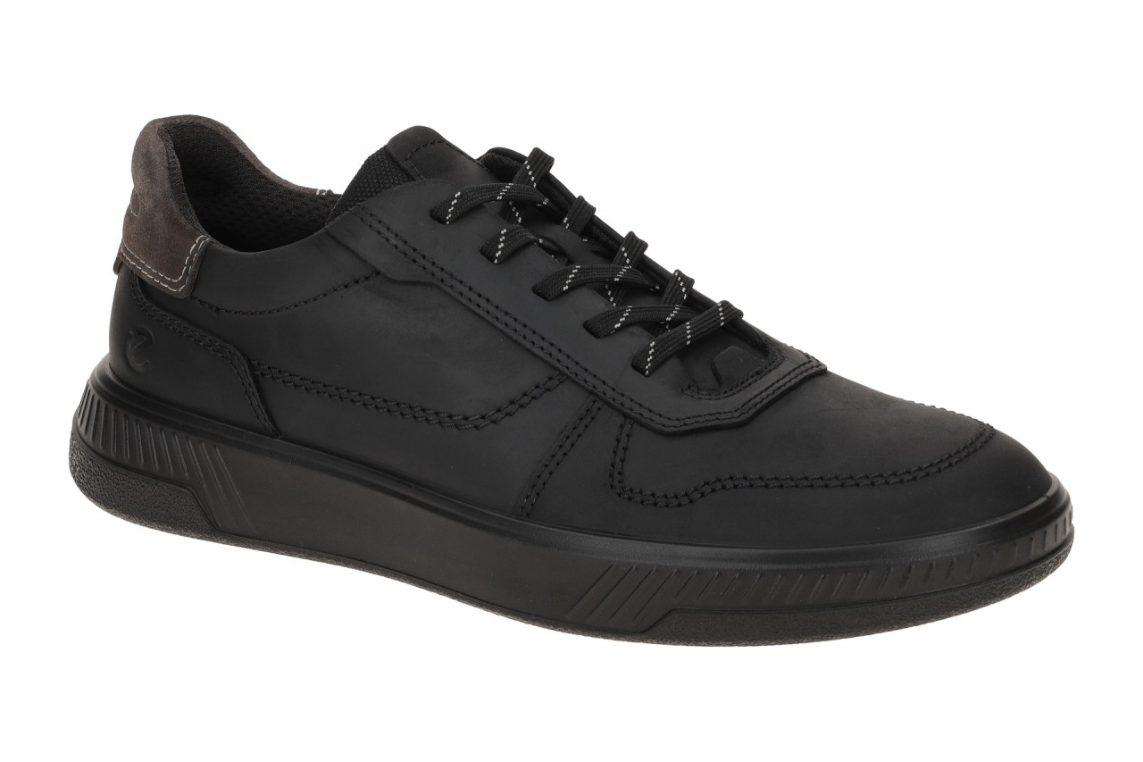Ecco 551624 Move Herren Sneaker Schwarz Black/Magnet Oil-Nubuck PU-Flexsohle