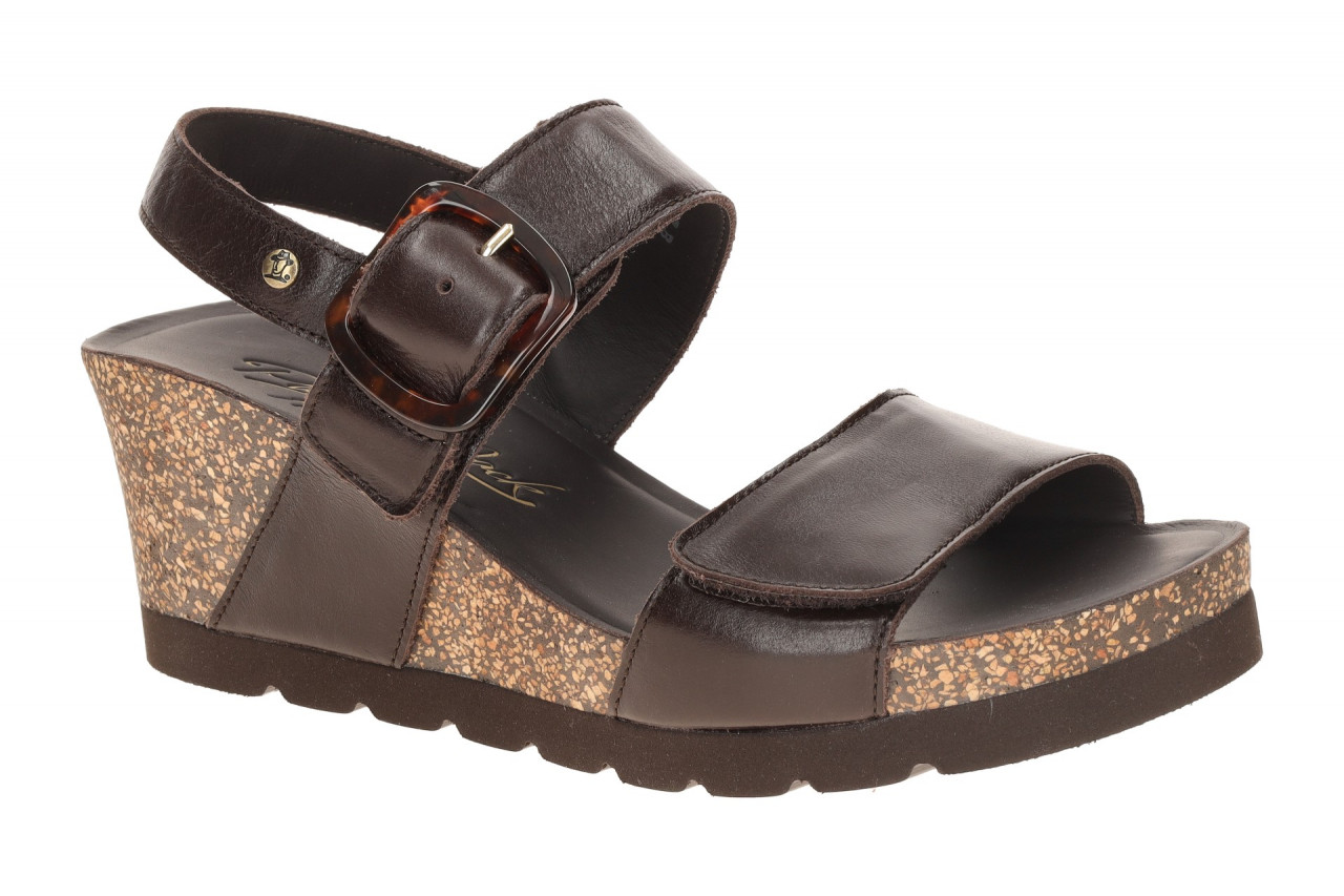 Panama Jack Valle B2 dunkel-braun - Riemchen Sandale f?r Damen