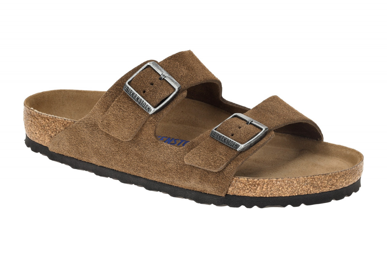Birkenstock ARIZONA BS 1030863 braun - bequeme Pantoletten f?r Herren