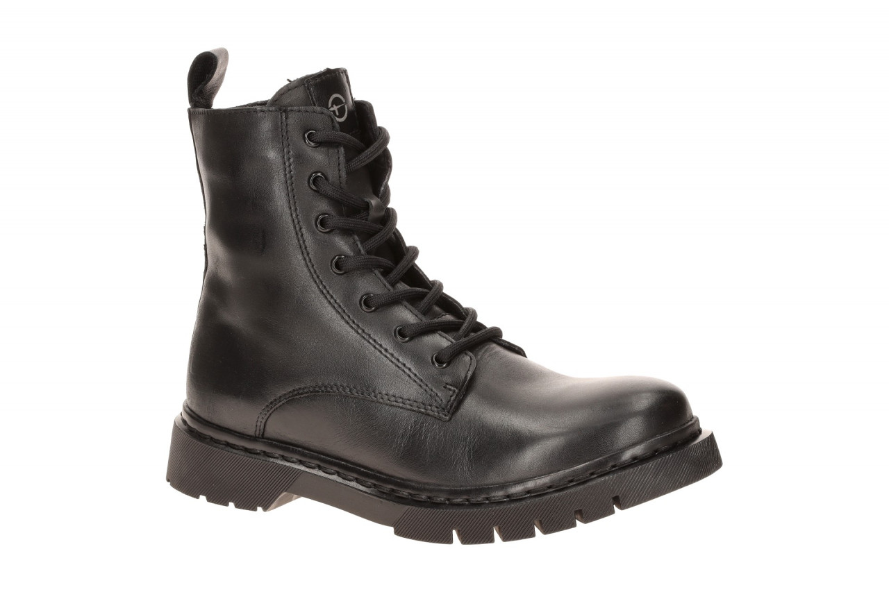 Tamaris Damen Stiefeletten 1-25269-41 black - Bequeme Lace Up Boots