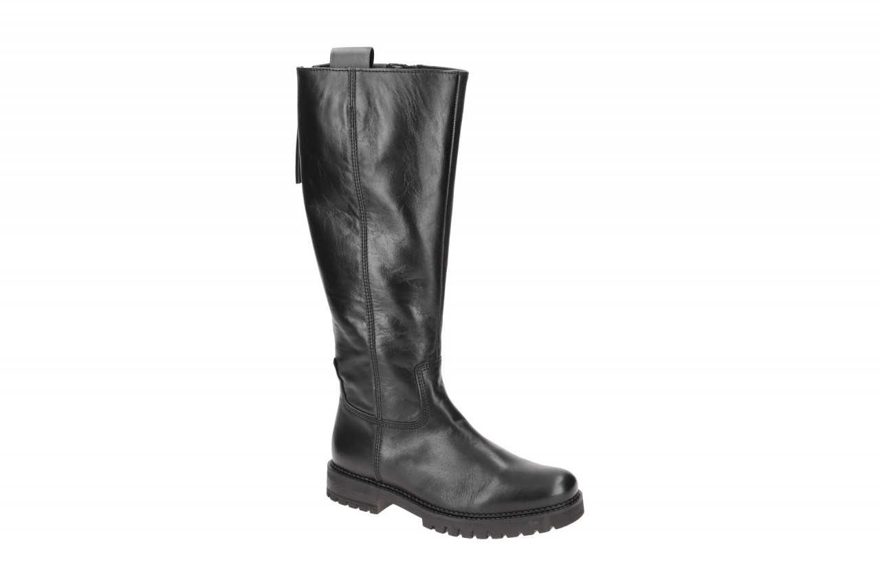 Gabor 72.727.57 schwarz - elegante Stiefel f?r Damen