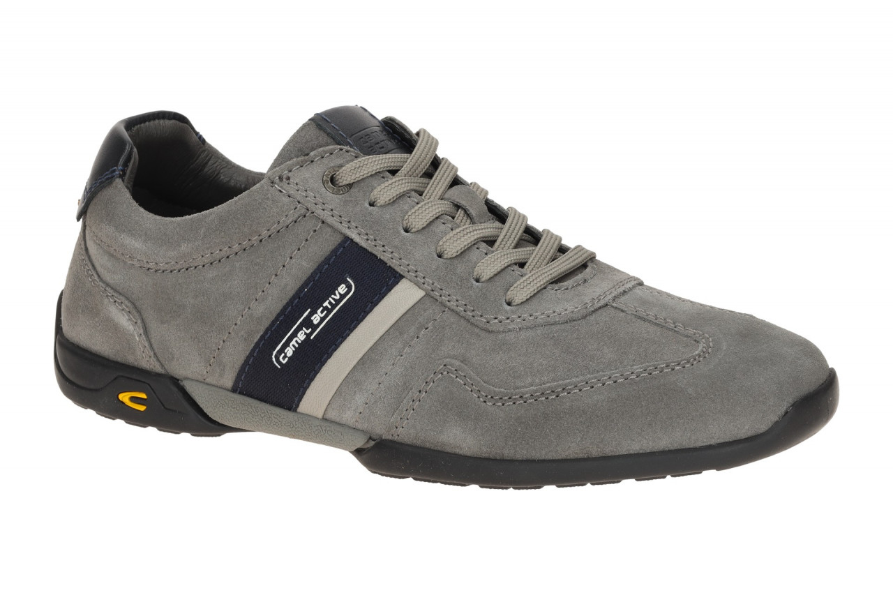camel active 58MUA01-200216 Herrenschuhe MOUND sportliche Halbschuhe Grau/Blau