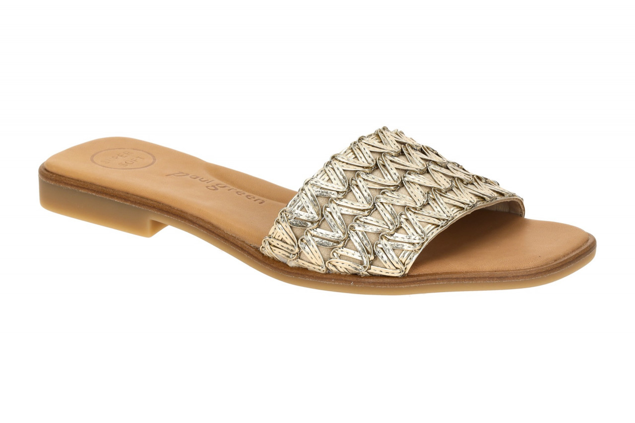 Paul Green 6139-01 grau - elegante Pantolette f?r Damen