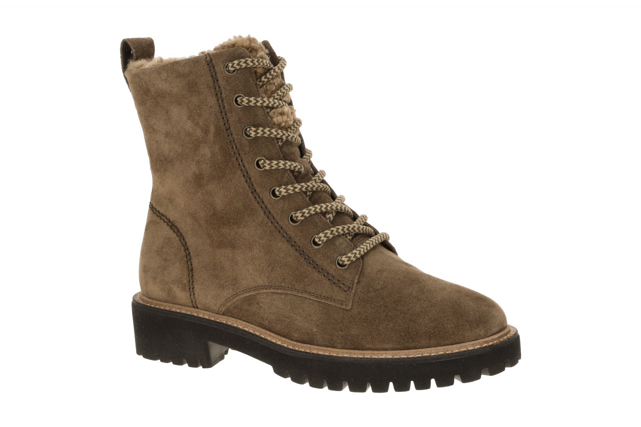 Paul Green Damen Stiefeletten 8175-041 Braun Earth Warmfutter Thermo Decksohle